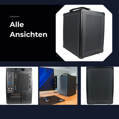 Mini-ITX PC Intel Core Ultra 5 250K Plus Nvidia GeForce RTX 5060 8GB GDDR7 WiFi Windows 11 Pro