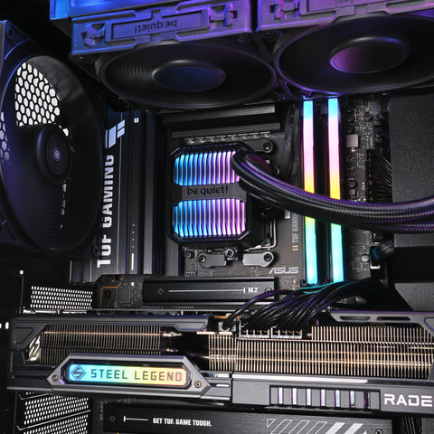 RGB Gaming-PC High-End Intel Core Ultra 7 270K Plus AMD Radeon RX 9070 XT 16GB GDDR6 WiFi Windows 11 Pro