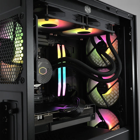 RGB Gaming-PC Performance AMD Ryzen 7 9700X Nvidia GeForce RTX 5070 12GB GDDR7 RGB WiFi 6E Windows 11 Pro
